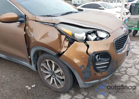 2017 Kia Sportage Ex z USA, uszkodzony, nr VIN KNDPNCAC4H7080366